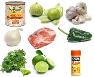 The makings of a kick-ass bowl of green chili.