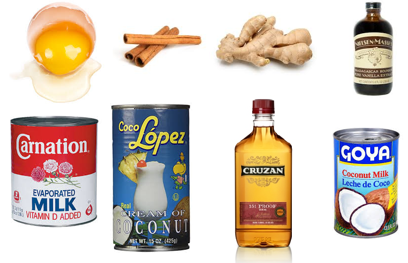 coquito ingredients