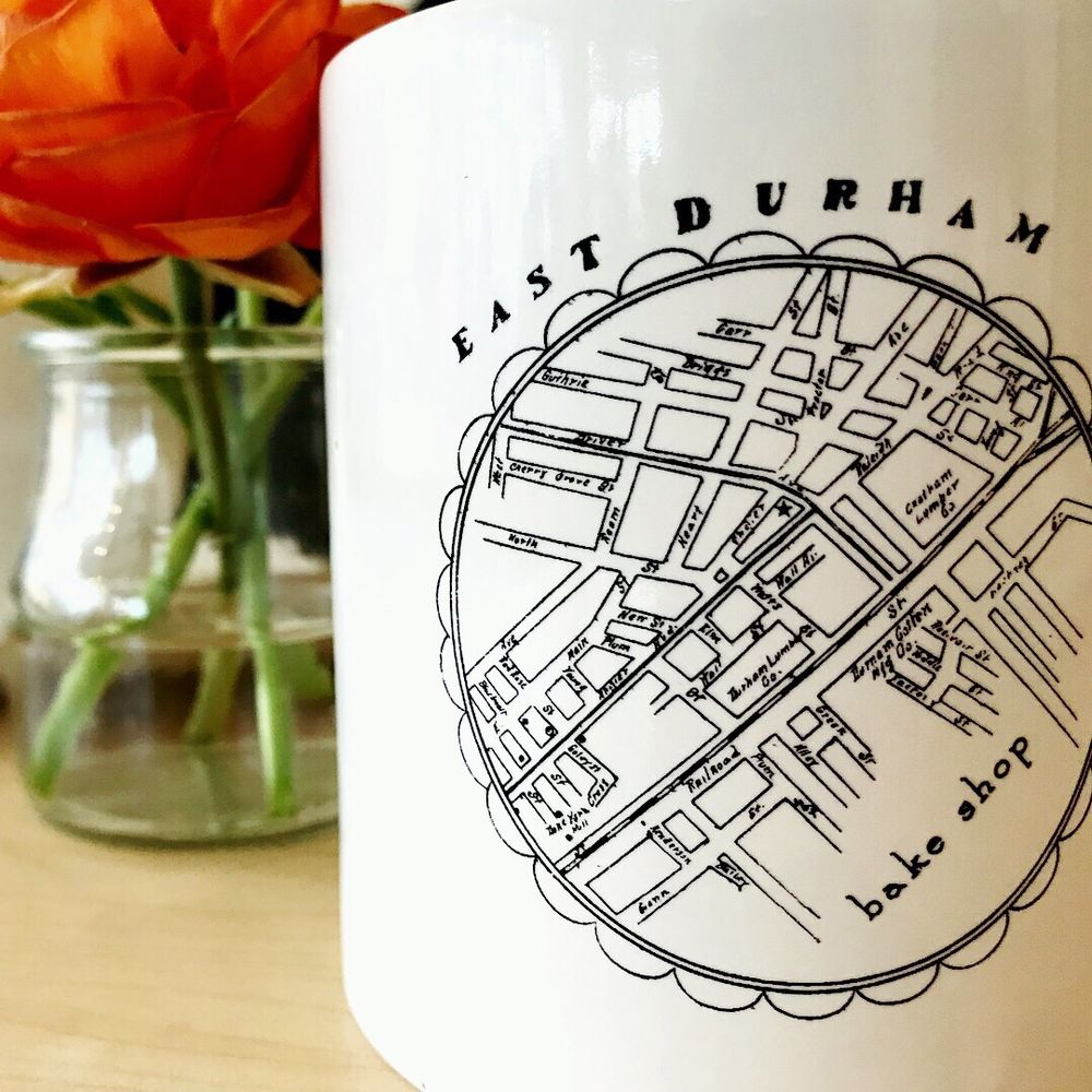 east durham coffee cup