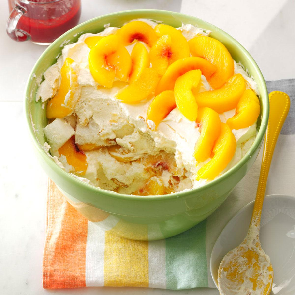 peach trifle