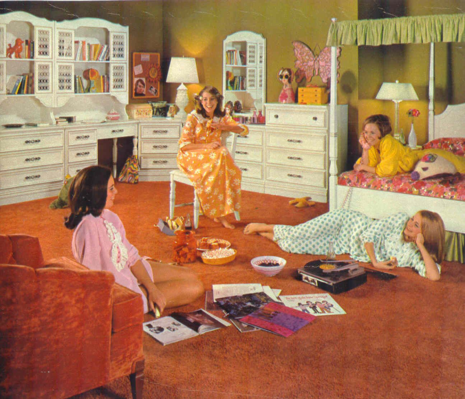 1970s pj party