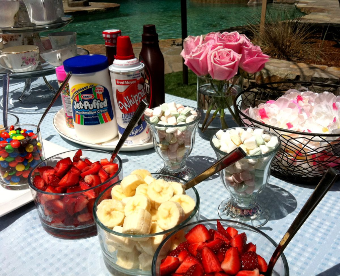 sundae bar